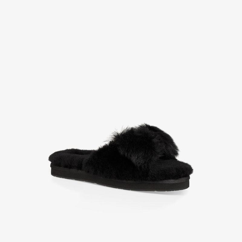 Chausson UGG Mirabelle Femme Noir Soldes 359OJGNZ